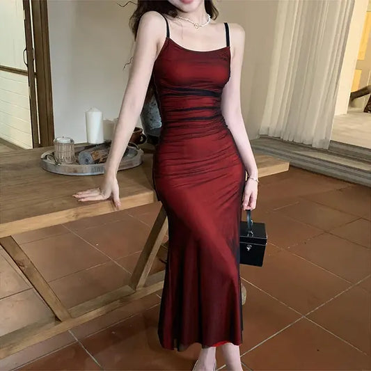 COCO Bodycon Midi Sleeveless Dress