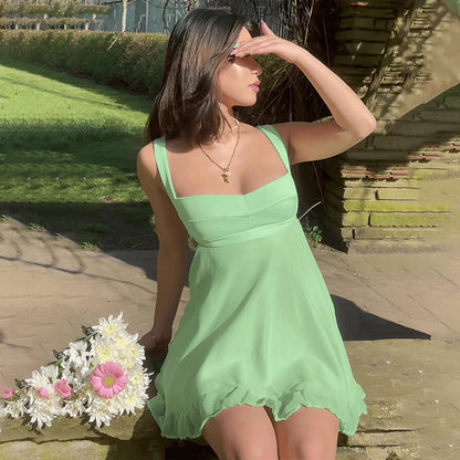 NOA Mint Green Mini Dress