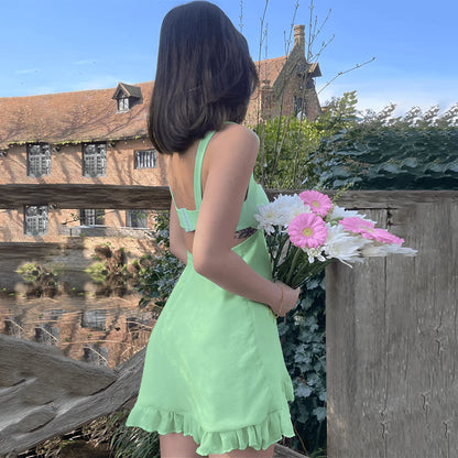 NOA Mint Green Mini Dress